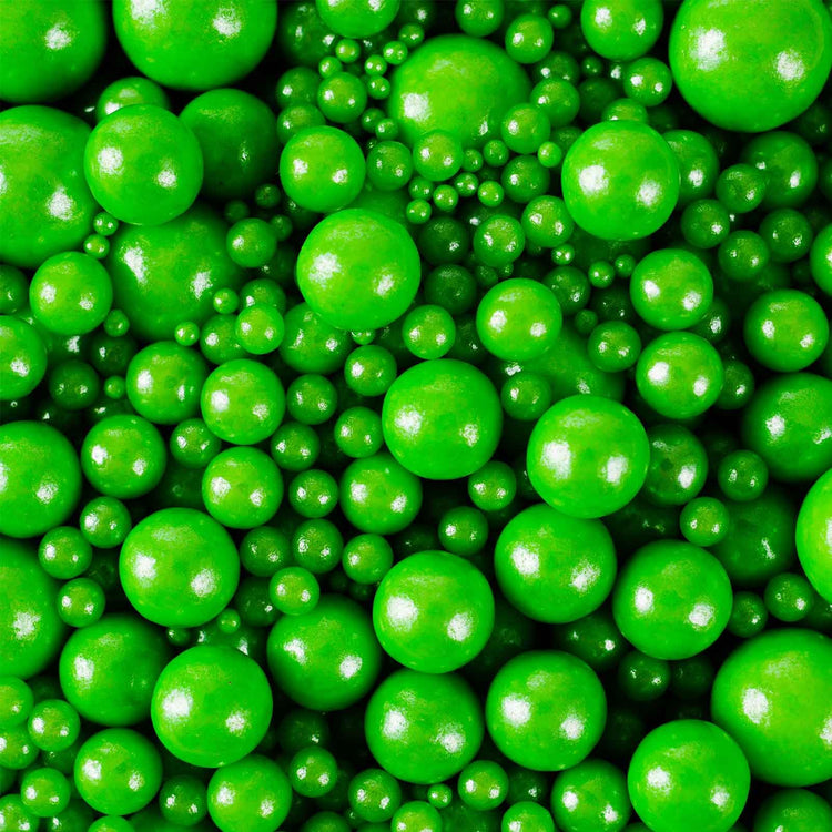 Halloween Green Pearl Sugar Sprinkles (4.58 Ounce)