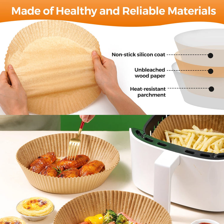 Air Fryer Liners Disposable (150 Count)