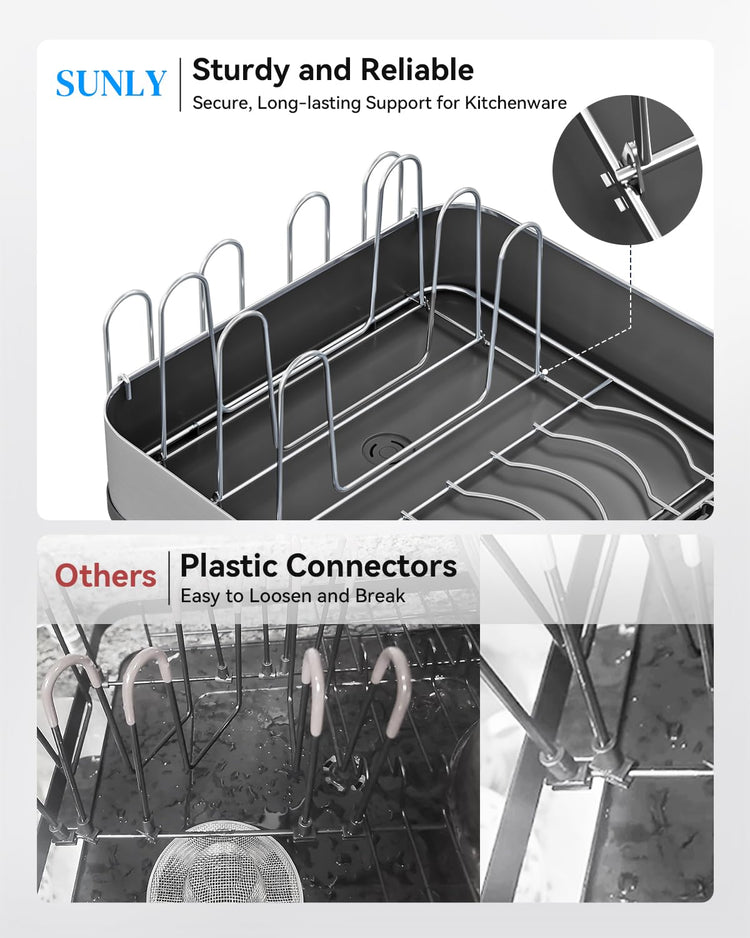 Expandable Dish Drying Rack