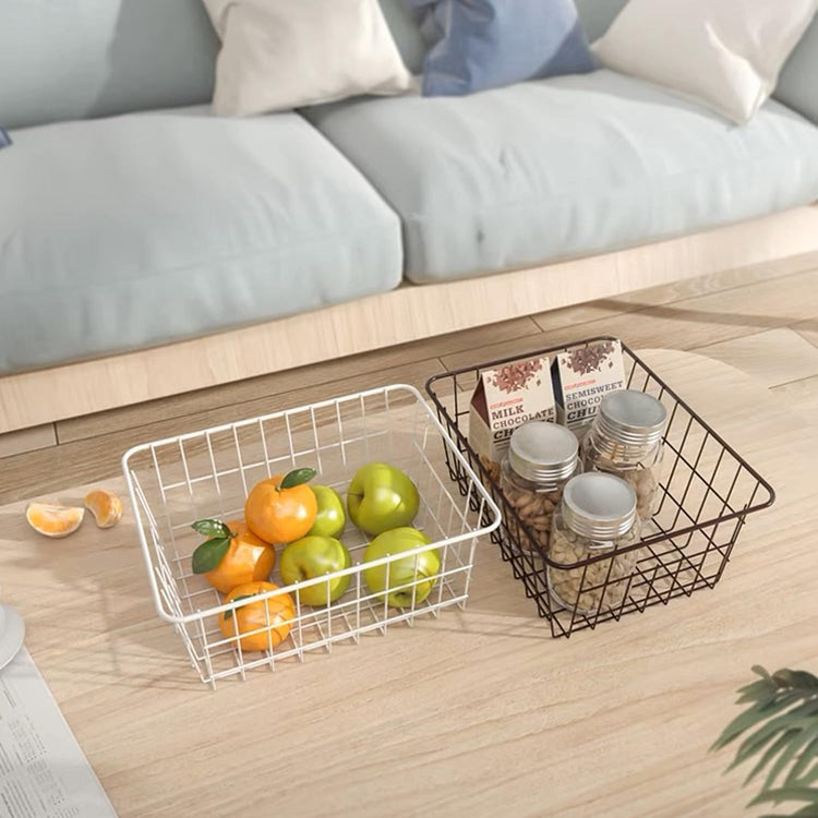 Wire Storage Baskets (2 Count)