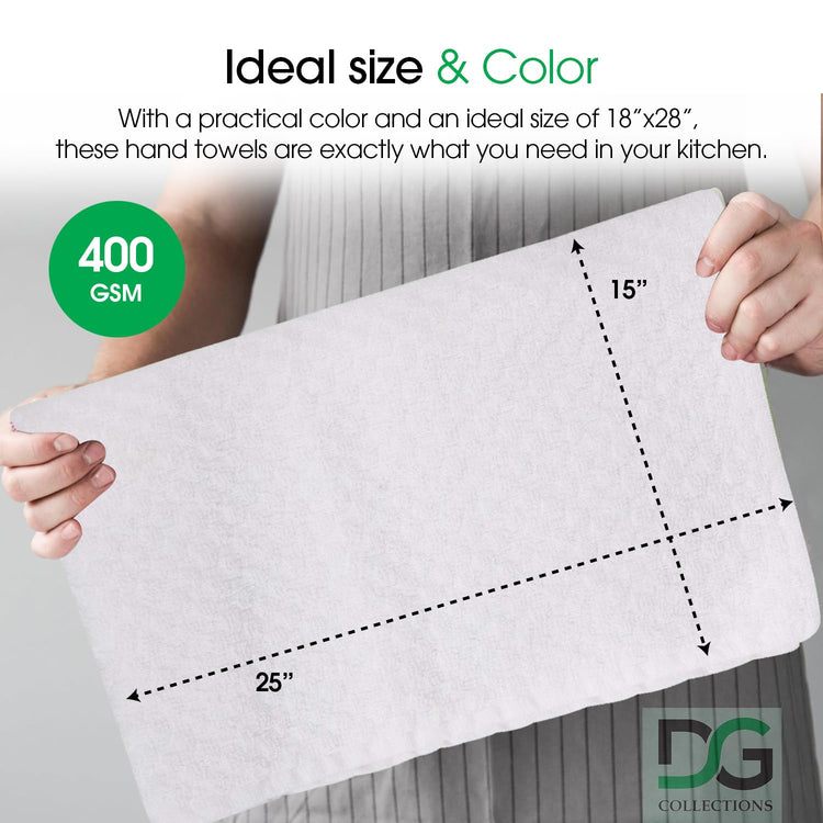 Premium Dish Towels for Kitchen (8 Count)
