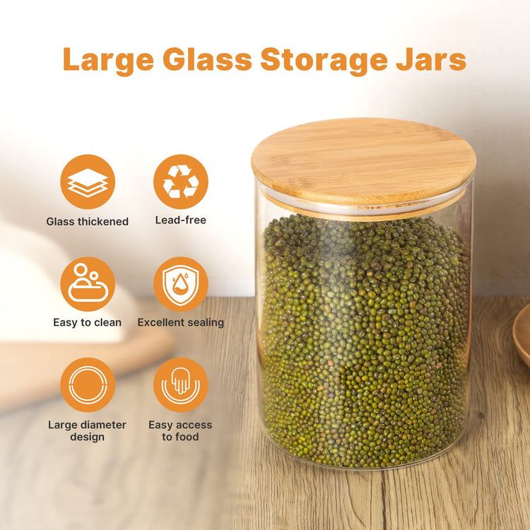Food Storage Jars (2 Count)
