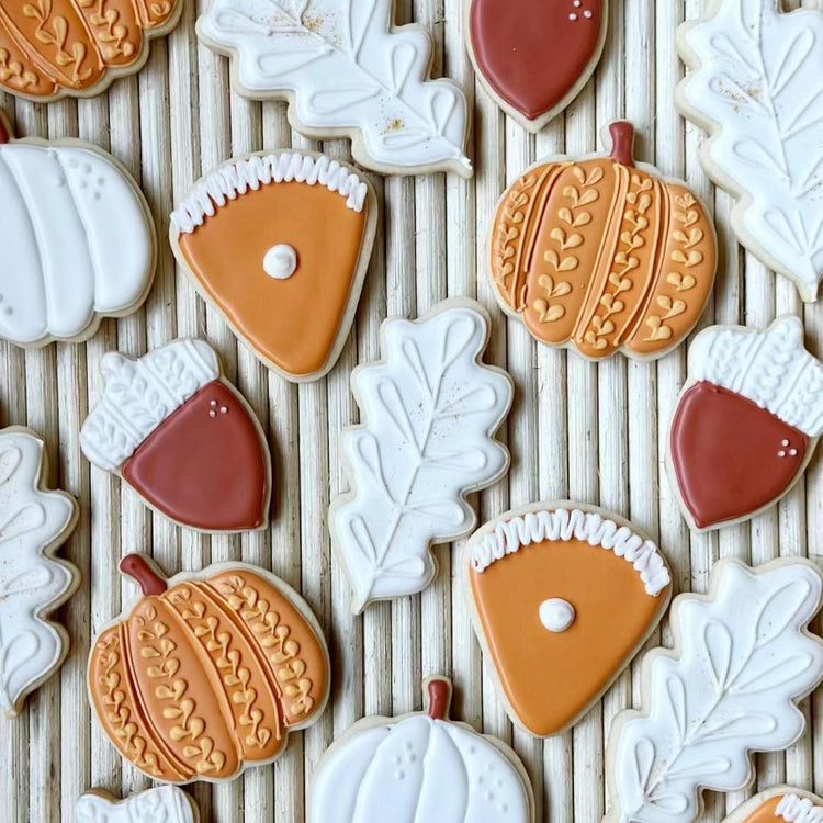 3 Pcs Fall Leaves Cookie Cutters