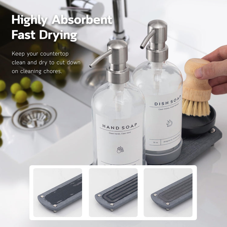 Luxury] Kitchen Soap Dispenser Set (7 Count)