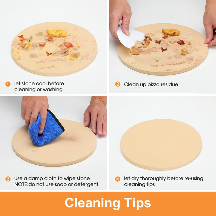 Small 10 inch Round Pizza Stone