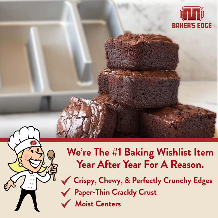 Original Nonstick All Edges Brownie Baking Pan