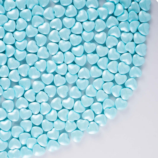 Blue Heart Shapes Sprinkles (4.58 Ounce)