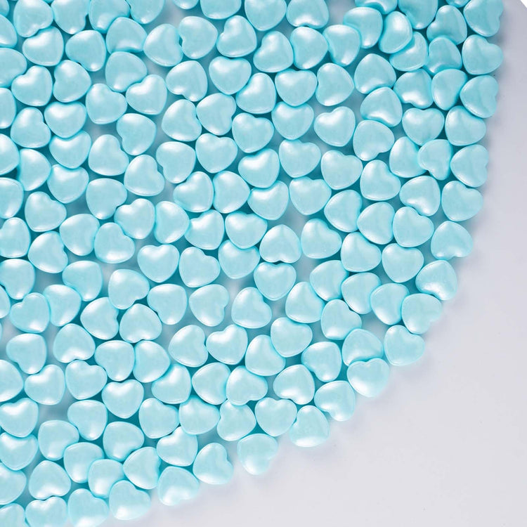 Blue Heart Shapes Sprinkles (4.58 Ounce)