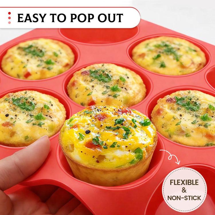 Silicone Muffin Pan (2 Count)