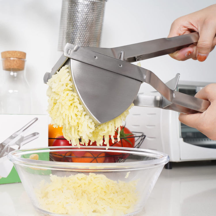Potato Ricer Stainless Steel Potato Masher & Squeezer