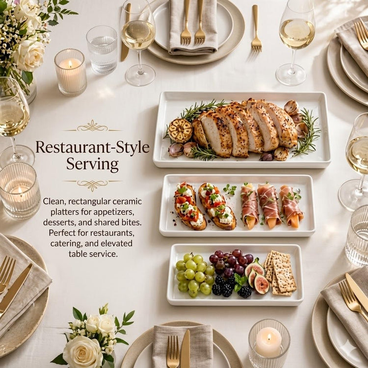 Large Serving Platter (3 Count)