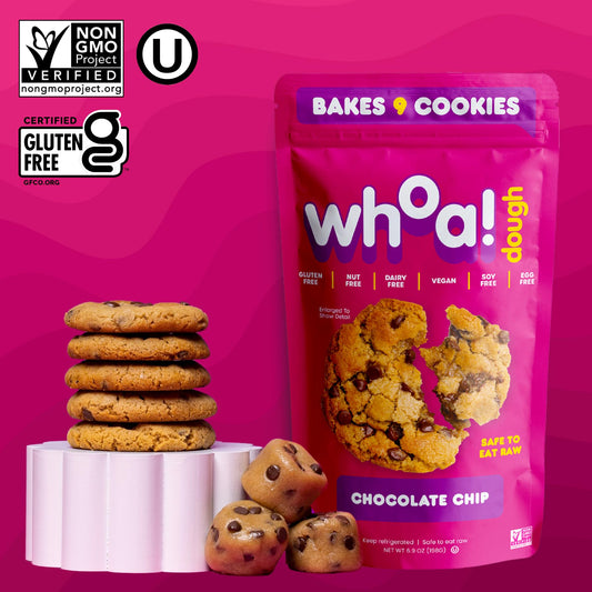 Whoa Dough Ready to Bake Cookie Dough Chocolate Chip (165.6 Ounce)