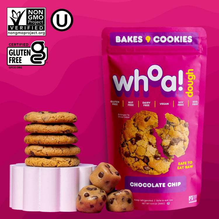 Whoa Dough Ready to Bake Cookie Dough Chocolate Chip (165.6 Ounce)
