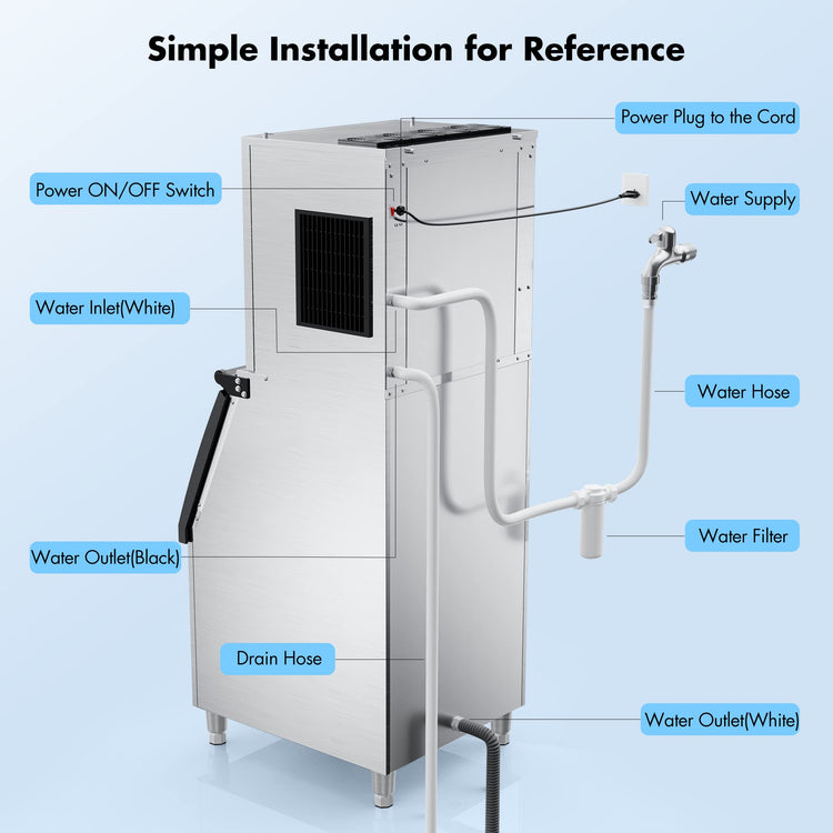 Commercial Ice Maker Machine 300