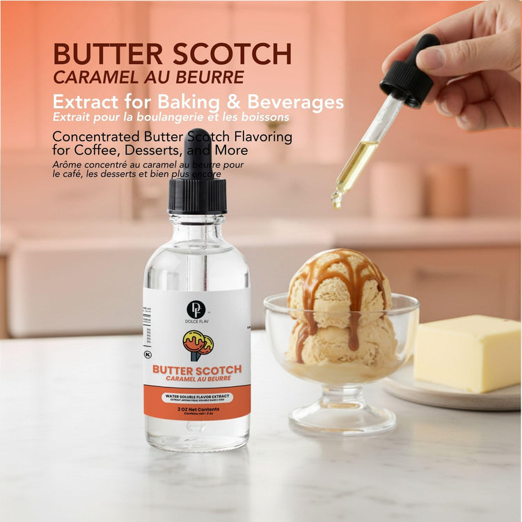 Natural Butterscotch Extract (2 Ounce)