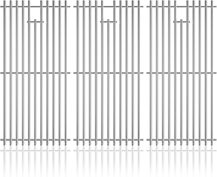 16 15/16 Inch Cooking Grates for Charbroil Advantage 463343015, 463344015, 463344116, G421-0008-W1 Advantage 3 Burner Gas 2 Coal Parts 463340516, Tru Infrared 463336016 Replacement Parts