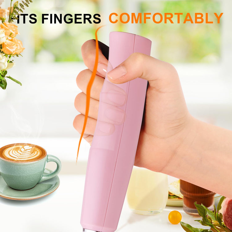 Handheld Milk Frother Wand for Coffee