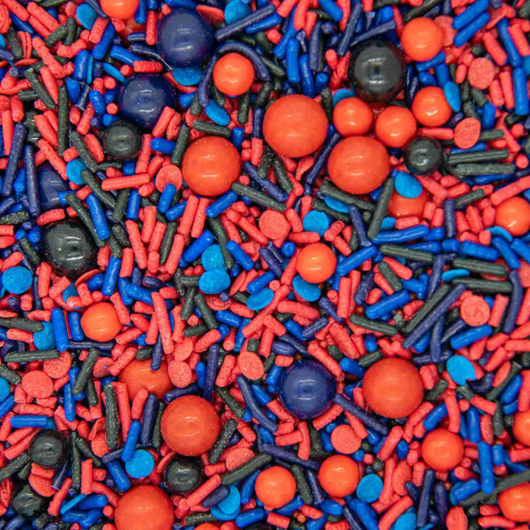 Spiderman Sprinkles for Cake (4 Ounce)
