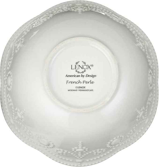 Lenox French Perle Dinner Plate, White