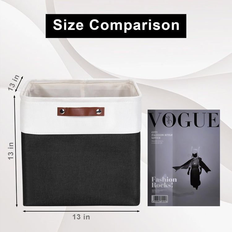 13x13 Cube Storage Bins (4 Count)