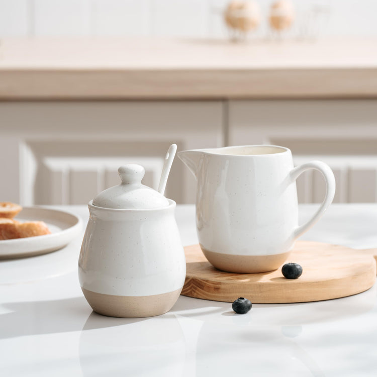 10oz Sugar Bowl & 13oz Creamer Set