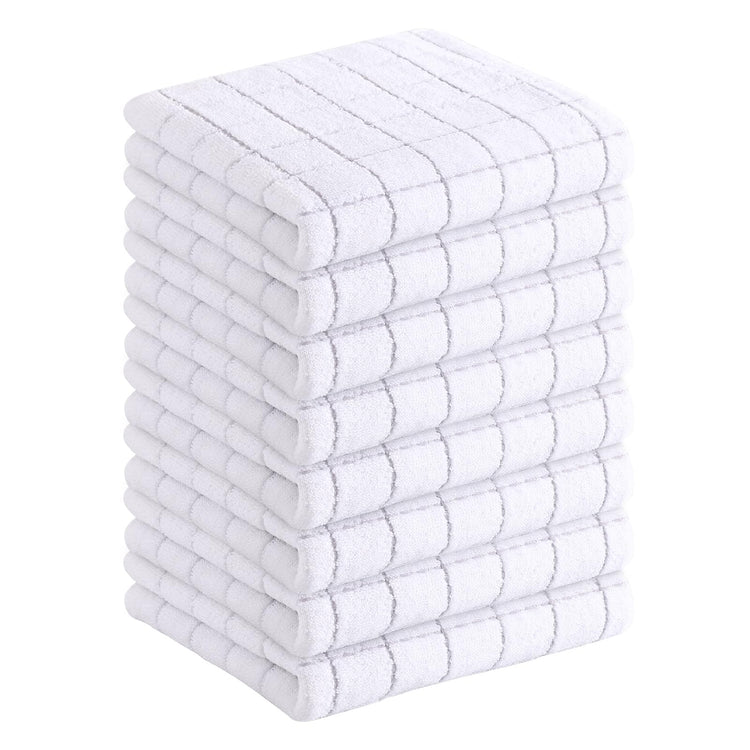 100% Cotton Terry Kitchen Towels (8 Count)