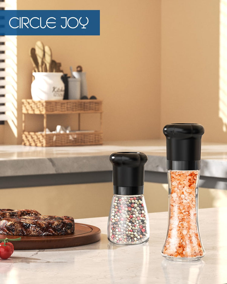 Premium Manual Salt and Pepper Grinder Set