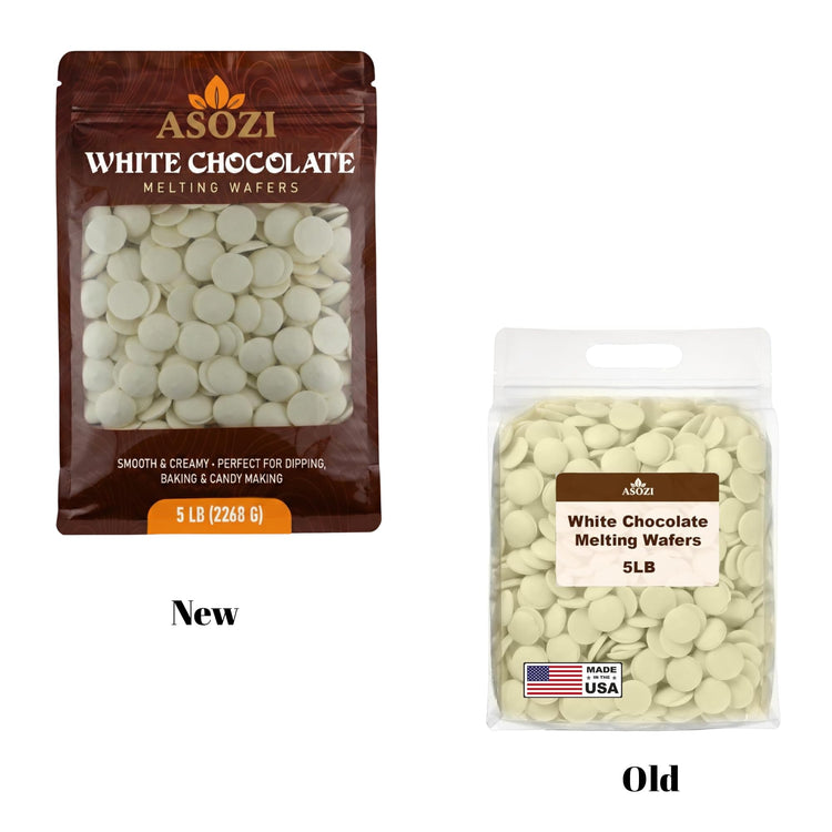 White Chocolate Melting Wafers 5lb (80 Ounce)