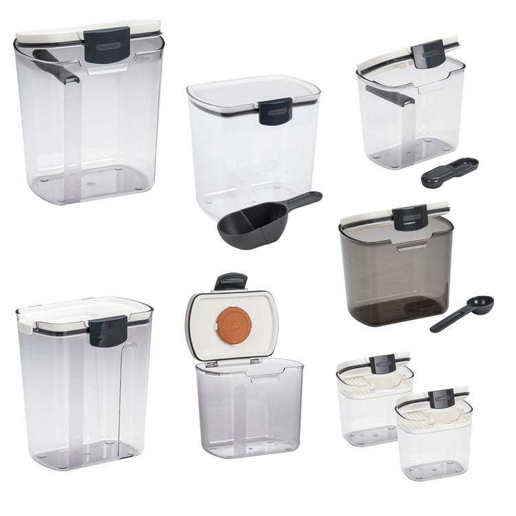 ProKeeper Baker's Airtight Kitchen Storage Canister Container Set for Flour