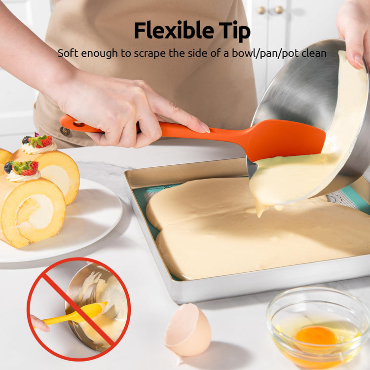 Silicone Spoon Spatula Set of 3 (3 Count)