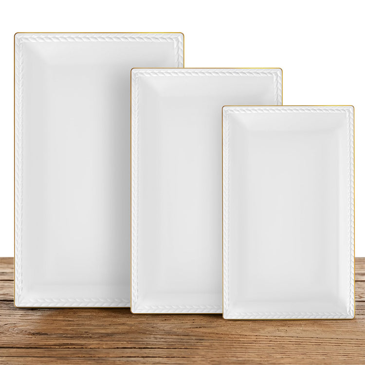 Ceramic Serving Platter Set (3 Count)