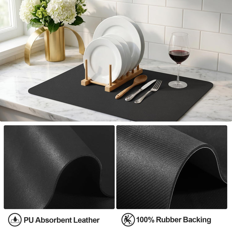 Dish Drying Mat for Kitchen Counter