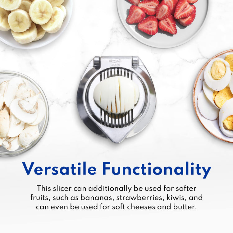 Commercial Grade Aluminum Egg Slicer
