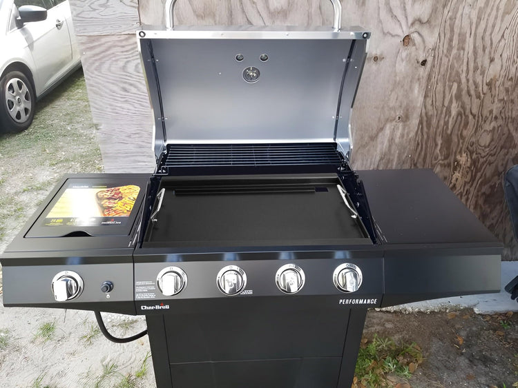 17" Flat Top Griddle for Charbroil Performance 4