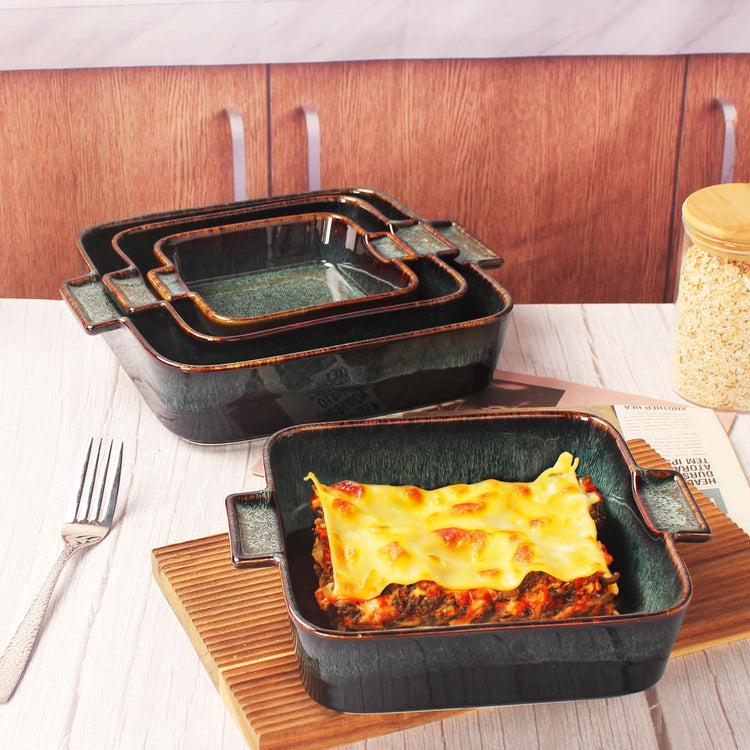 Ceramic Casserole Baking Dish (2 Count)