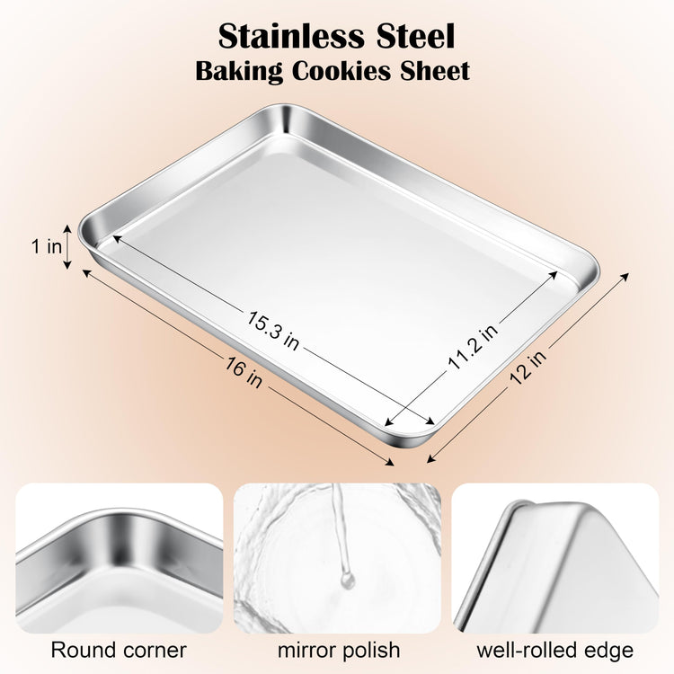 Stainless Steel Baking Sheet