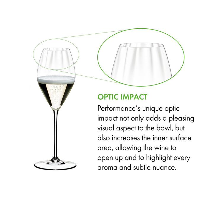 Performance Champagne Glasses (2 Count)