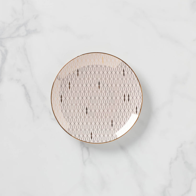 885405 Trianna Blush Gold Salad Plate