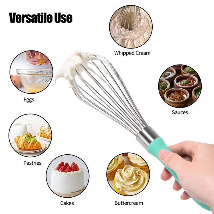 18 8 Stainless Steel Balloon Whisk for Cooking