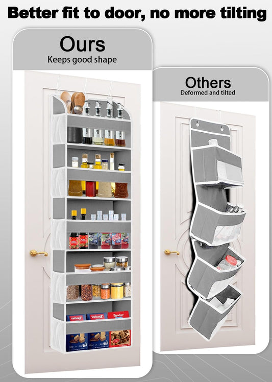 1 Pack Over The Door Storage Organizer with 5 Large Pockets