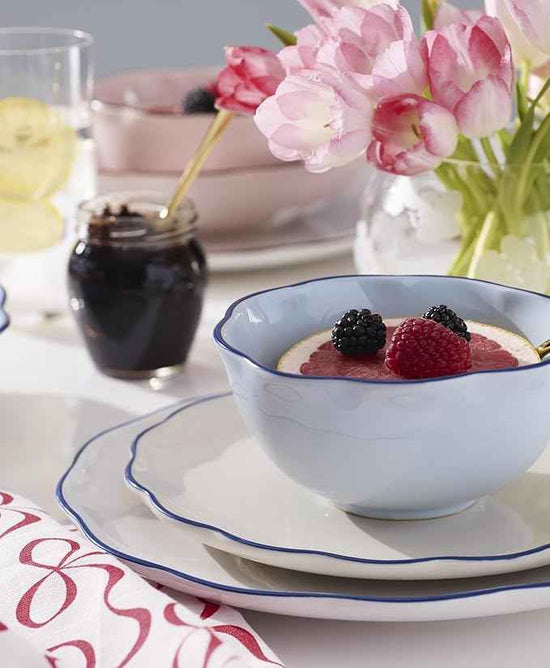 kate spade new york Garden Party 16-Piece Dinnerware Set, Blue