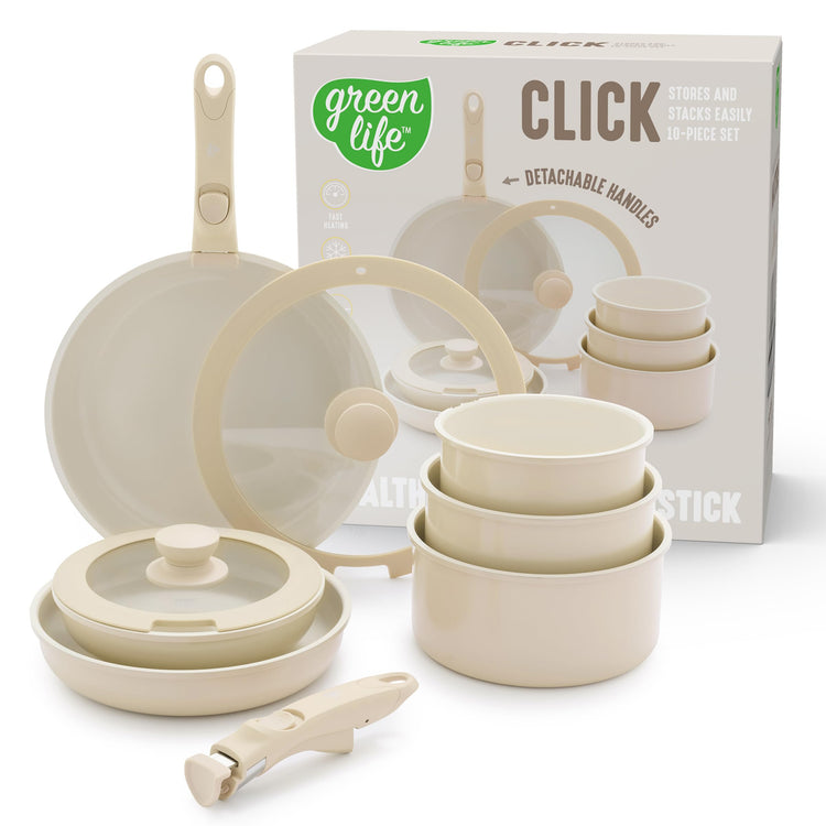 10 Piece Nonstick Pots & Pans Set