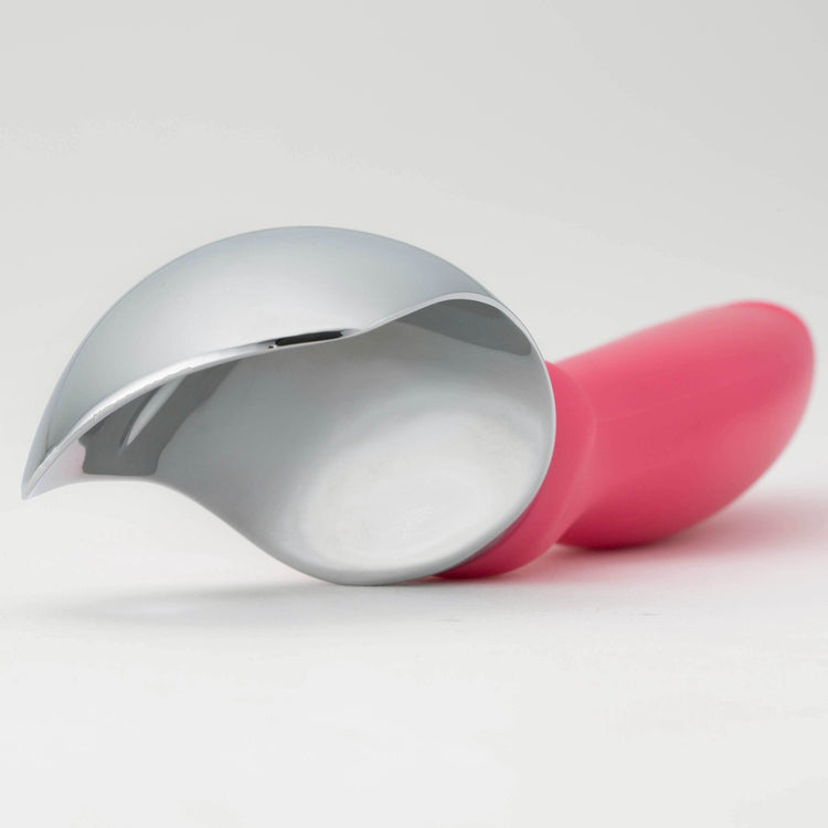 Heavy Duty Metal Ice Cream Scoop with Comfortable Handle