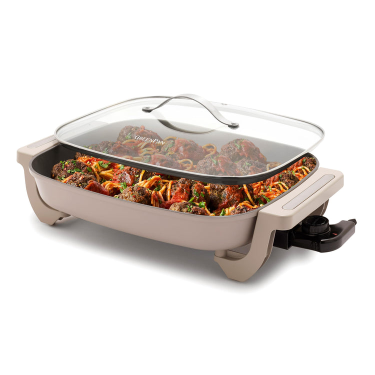 Advanced 12” X 15” Electric Skillet with Lid