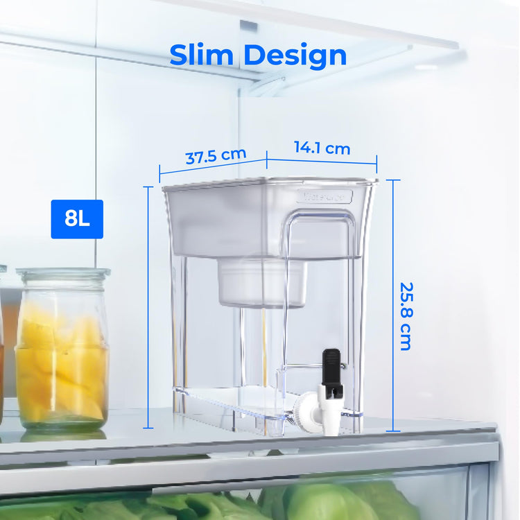 WFD-40W-L Water Filter Dispenser, 35-Cup Large Capacity, White