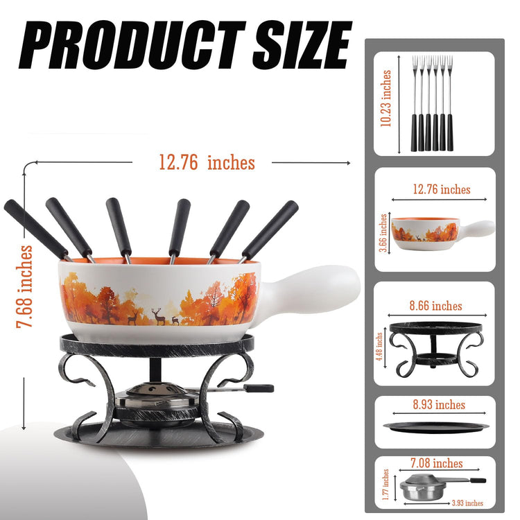 Swiss Fondue Set for Party