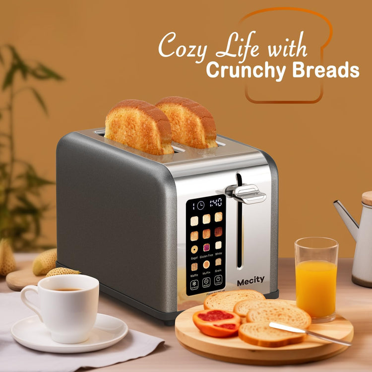 2 Slice Touch Screen Toaster