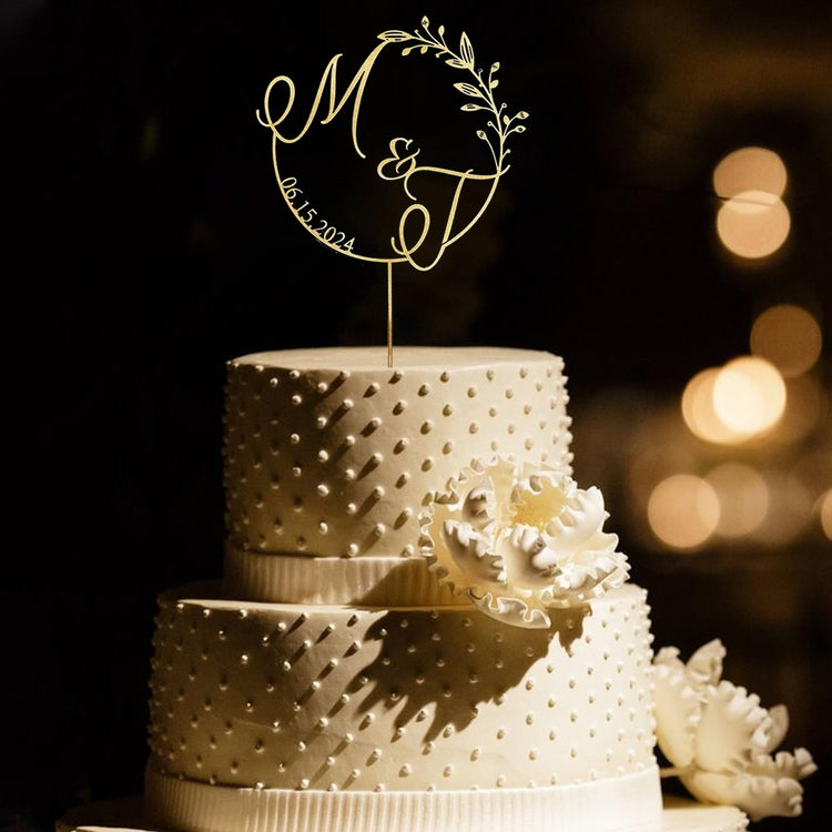 Personalized Wedding Cake Topper