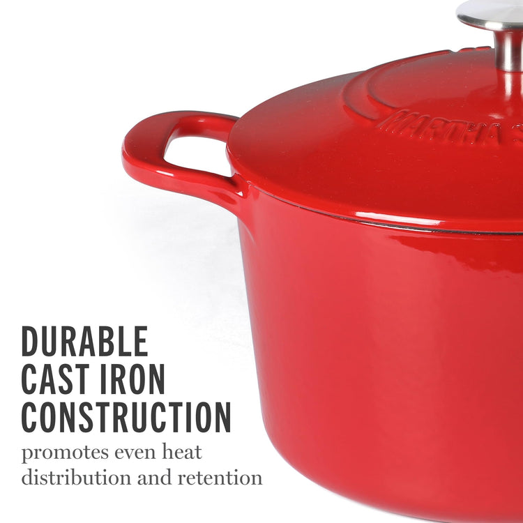Gatwick 4 Quart Enamel Cast Iron Dutch Oven