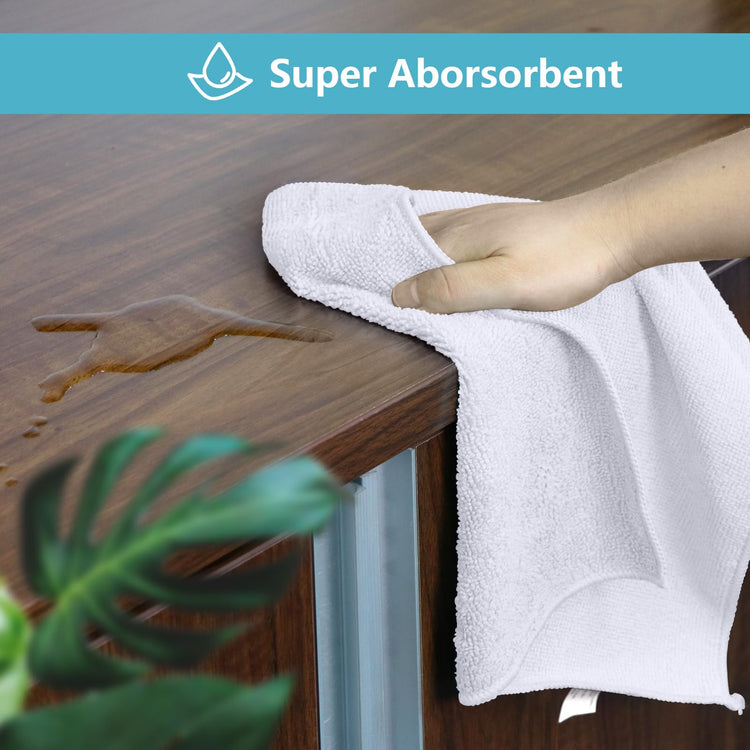 100PK Microfiber Cleaning Cloth (100 Count)
